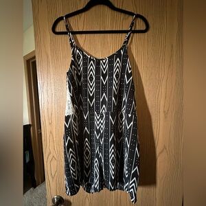 Xhilaration Black Romper Medium